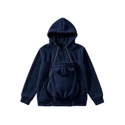 Fleece Zip Hooded Jacket