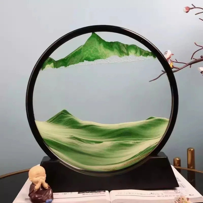 Moving Sand Art
