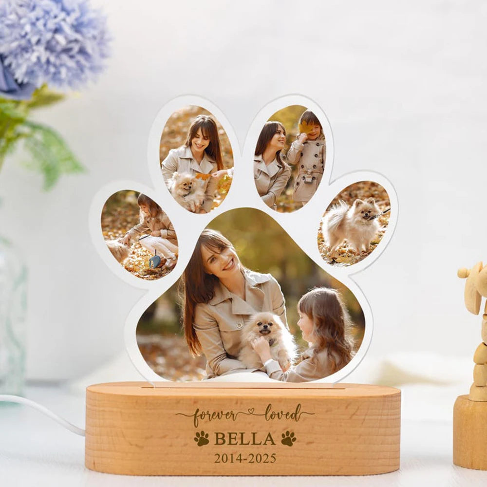 Personalized Pet Night Light