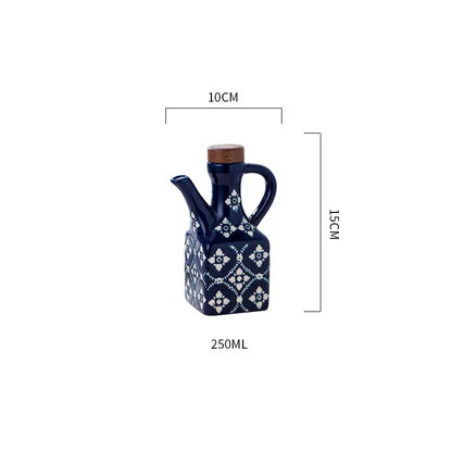 Porcelain American Style Seasoning Bottle
