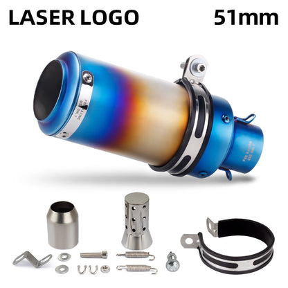 Universal 51mm GP-Project Racing Exhaust Muffler