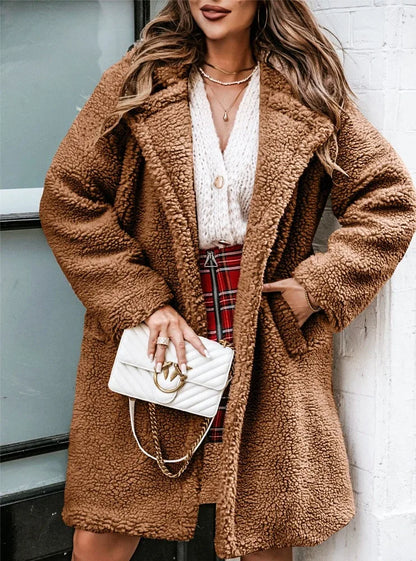 Woolen Lapel Jacket