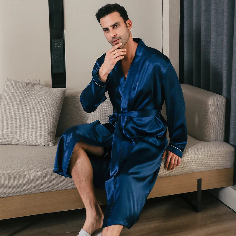 Oversized Silk Pajamas KJ7010