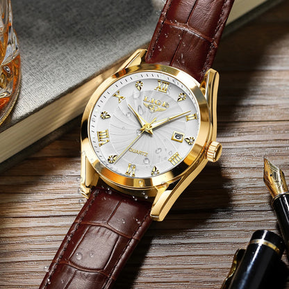 Luxury Women's Leather Watch