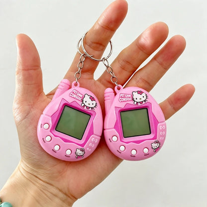 Cute Cat Keychains Virtual Pet