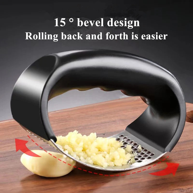 Steel Manual Garlic Masher