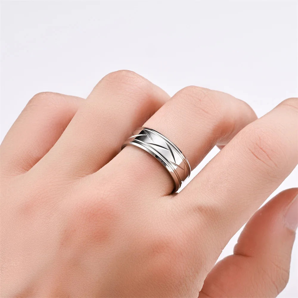 Multi-Faceted Engagement Ring