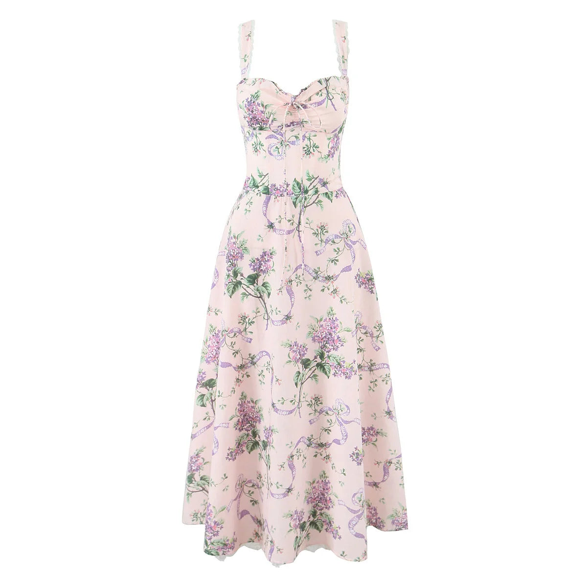 Spaghetti Strap Midi Dress