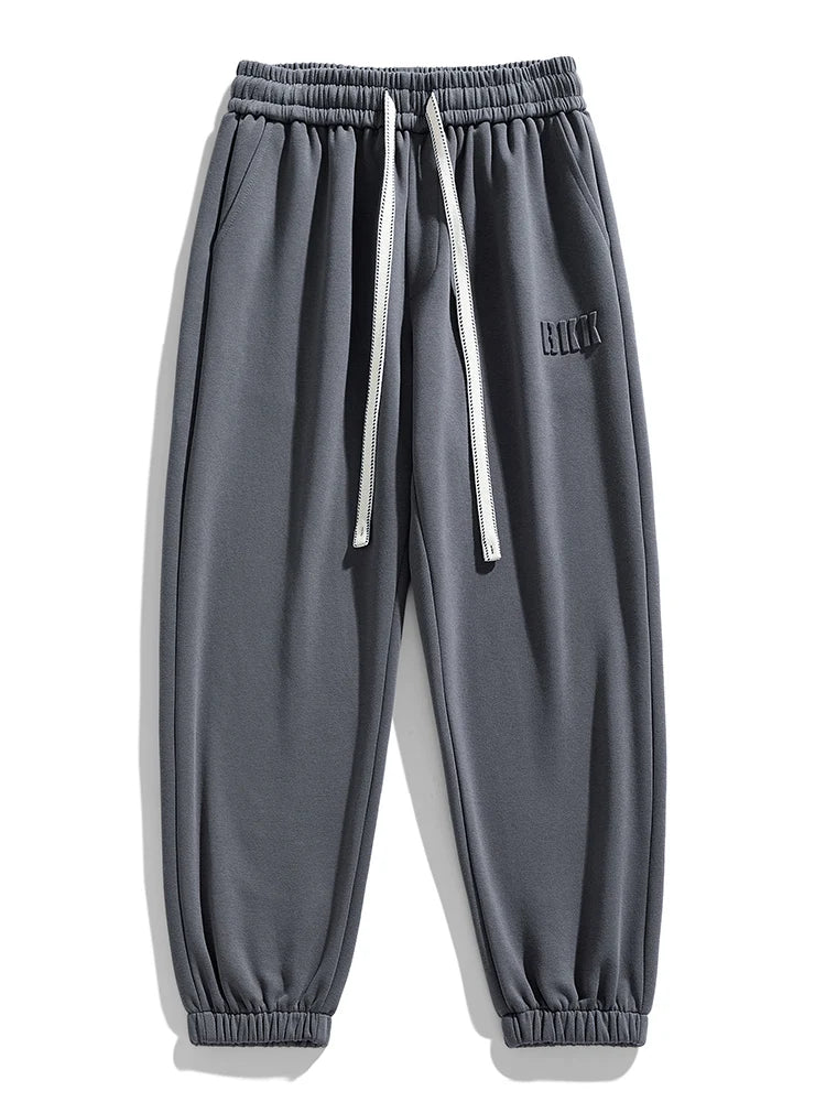 Baggy cotton joggers