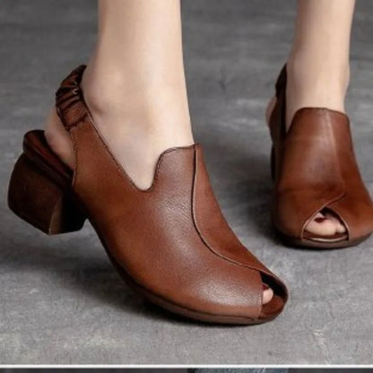 Women Comfortable Fish Mouth Sandals