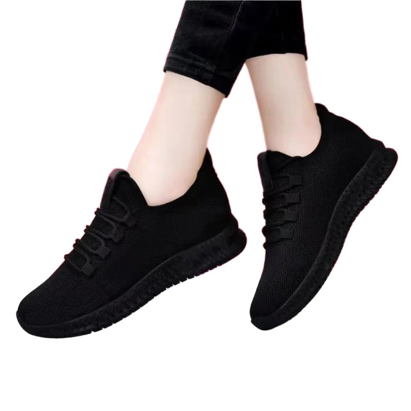 Breathable Platform Running Shoes