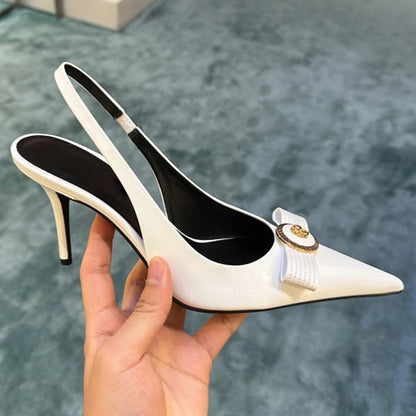 Bow Strap Heels