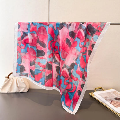 70cm Square Silk Satin Scarf