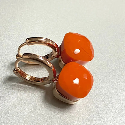 Square Crystal Earrings