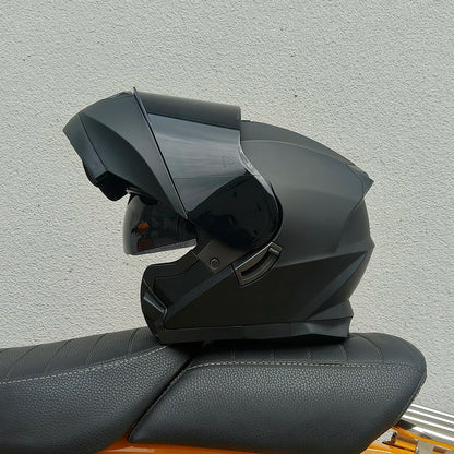 BLD-162 Double-Visor Flip-Up Helmet