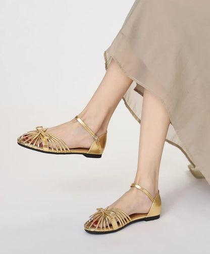Boho Butterfly-Knot Flat Sandals
