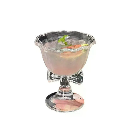 Glass Lemonade Gift Home Bow