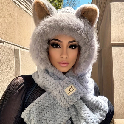 Women’s Cat Ear Winter Beanie