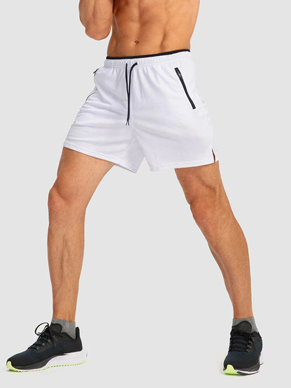 5-Inch Zippered Pocket Running Shorts