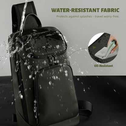 Lightweight Water-Resistant Chest Bag