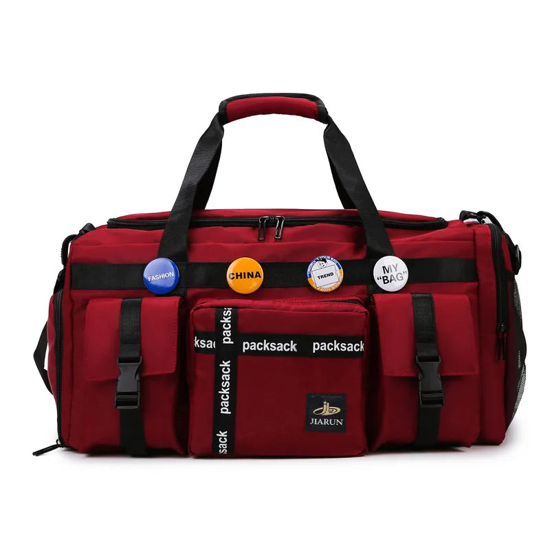 Waterproof Multi-Pocket Duffel Bag