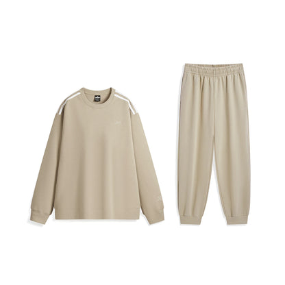 Xtep Unisex Knitted Jogging Suit