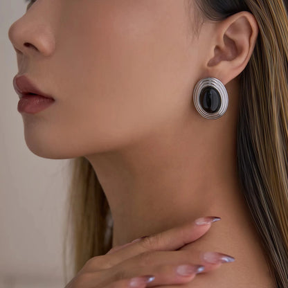 Geometric Drop Earrings