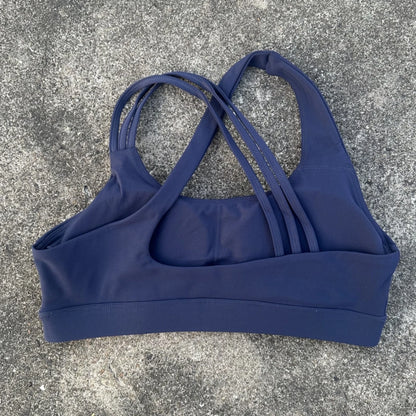 Solid Color Cross Back Fitness