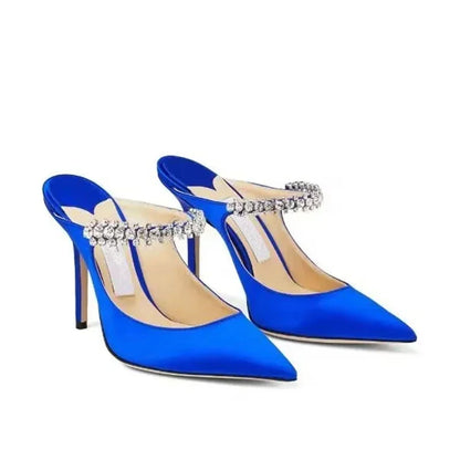 Pointed Toe Mule Heels