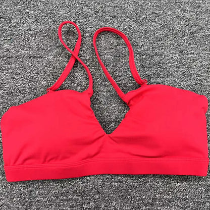 Cross-Back Fast-Drying Yoga Tank