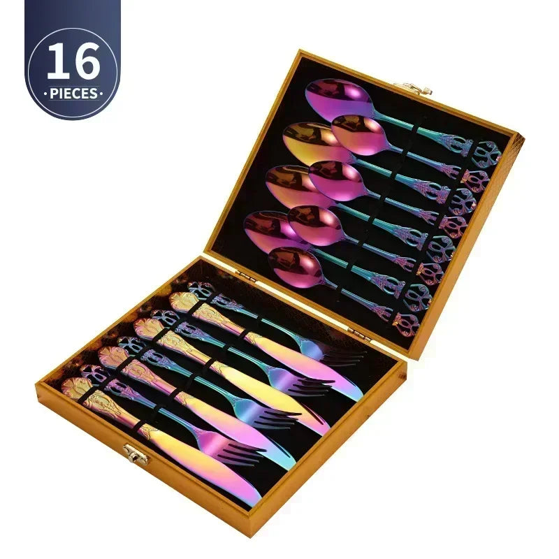 Luxury Gold Cutlery Set