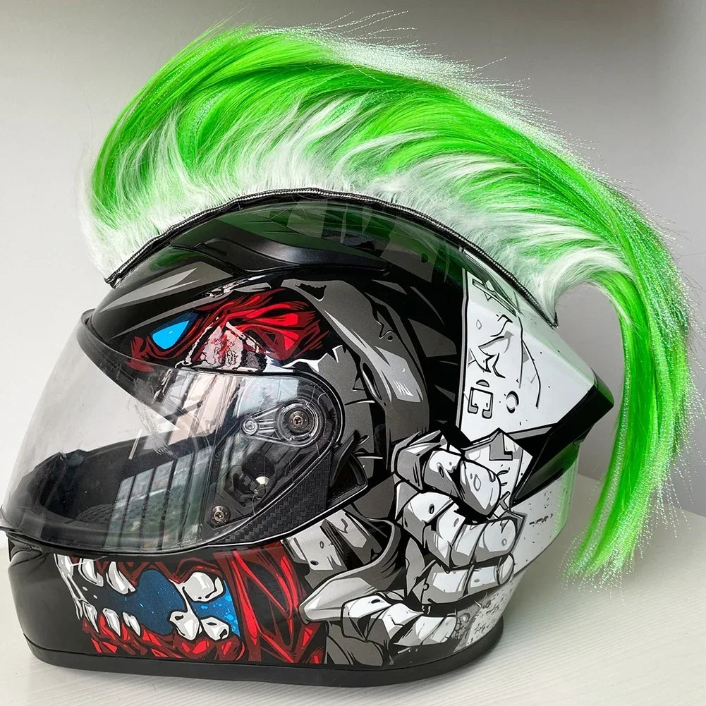 Mohawk Wig Helmet Decoration