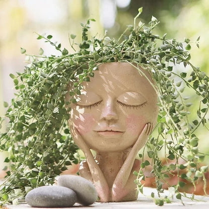 Creative Face Flower Pot