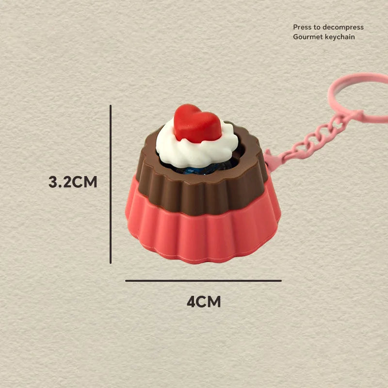Key Cap Clicker Keychain Party