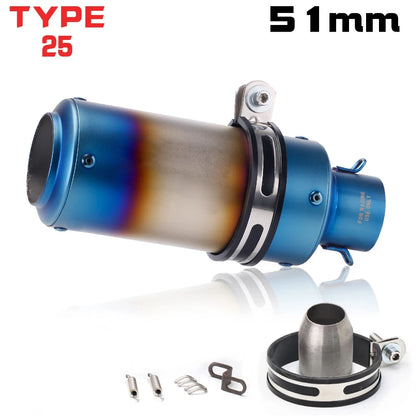 Universal 51mm GP-Project Racing Exhaust Muffler