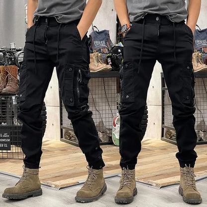 Outdoor Multi Pocket Zipper Work Trouser