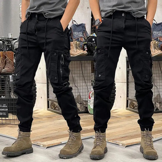 Outdoor Multi Pocket Zipper Work Trouser