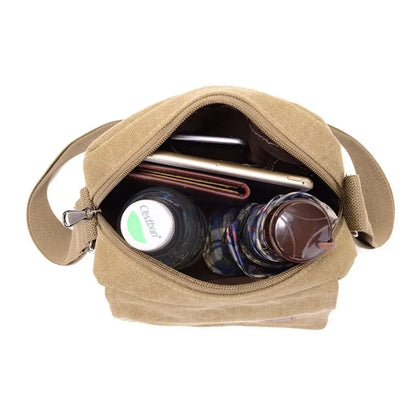 Canvas Military Messenger Bag