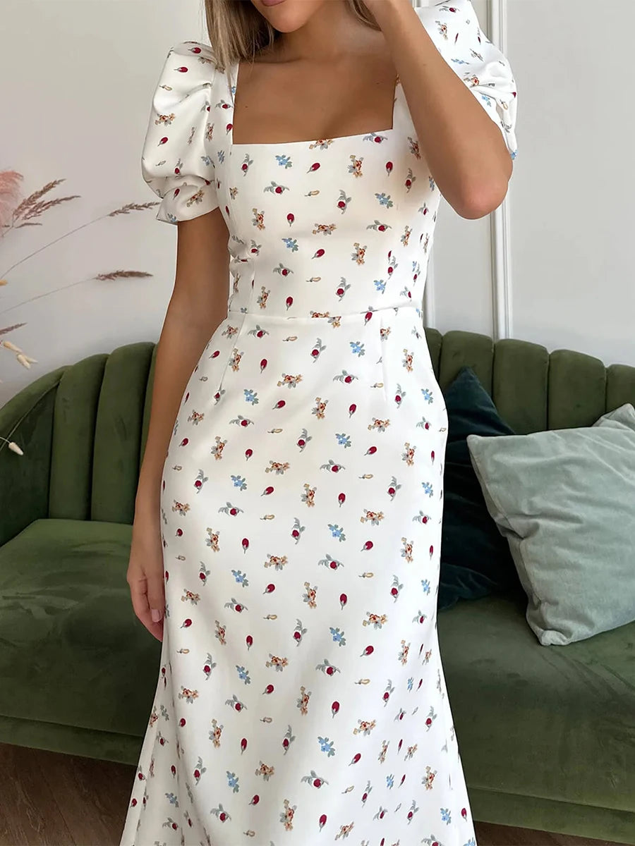 Flowy Floral Summer Dress