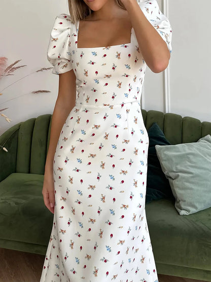 Flowy Floral Summer Dress