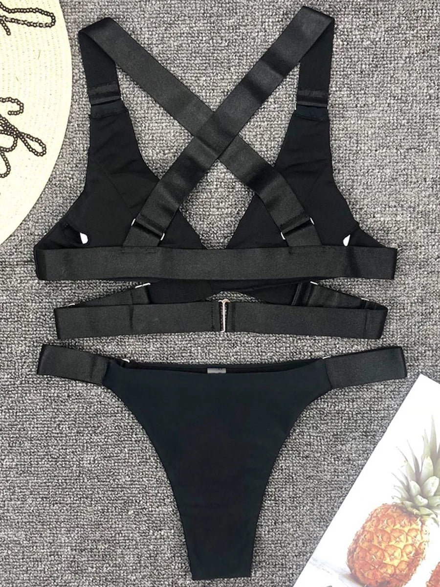 Bandage Bikini Set
