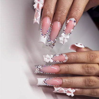 Leopard Cherry Press-On Nails