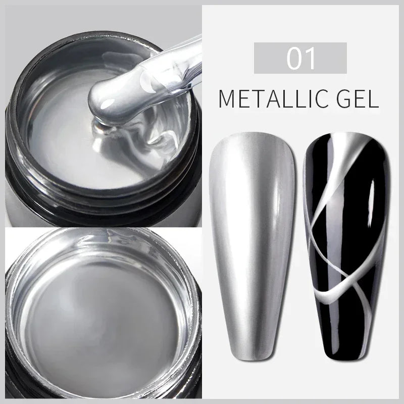 PUENTE Glitter Poly Nail Gel