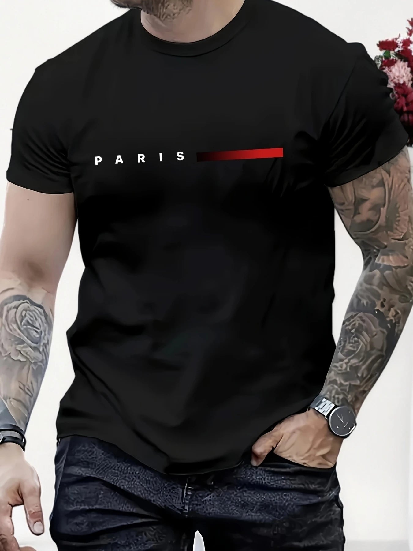 Gothic Skull Cotton T-Shirt