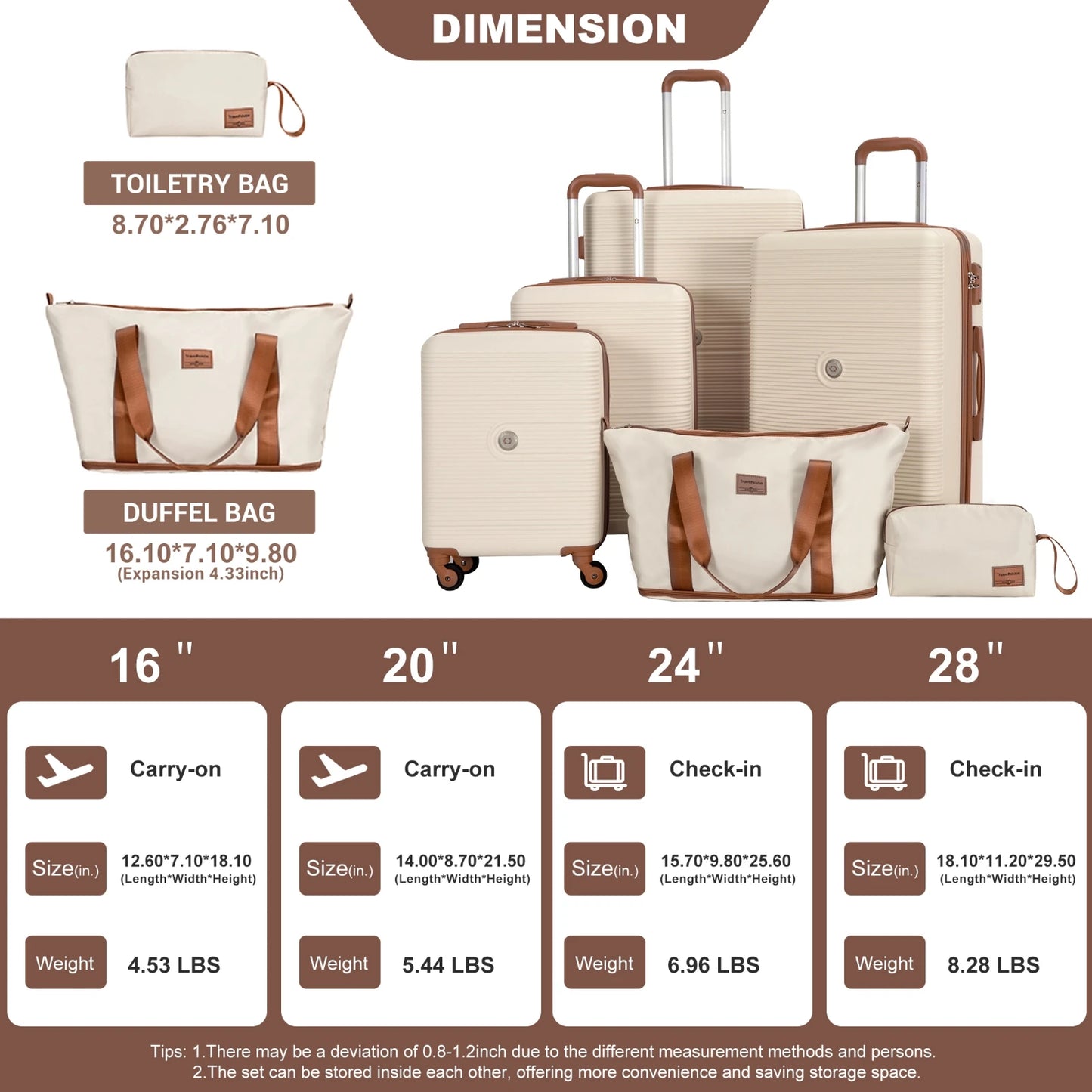 4-Piece Luggage Set
