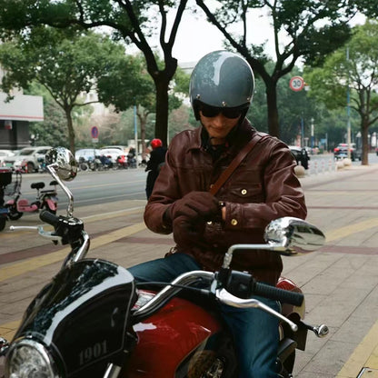 BLD Retro 500TX Open-Face Helmet