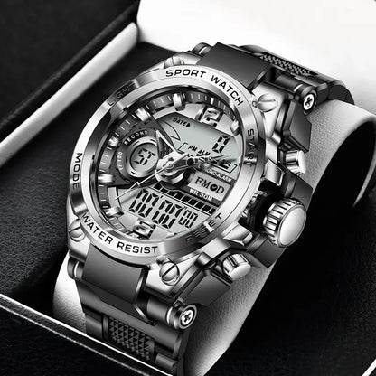 Digital Military Steel Watch