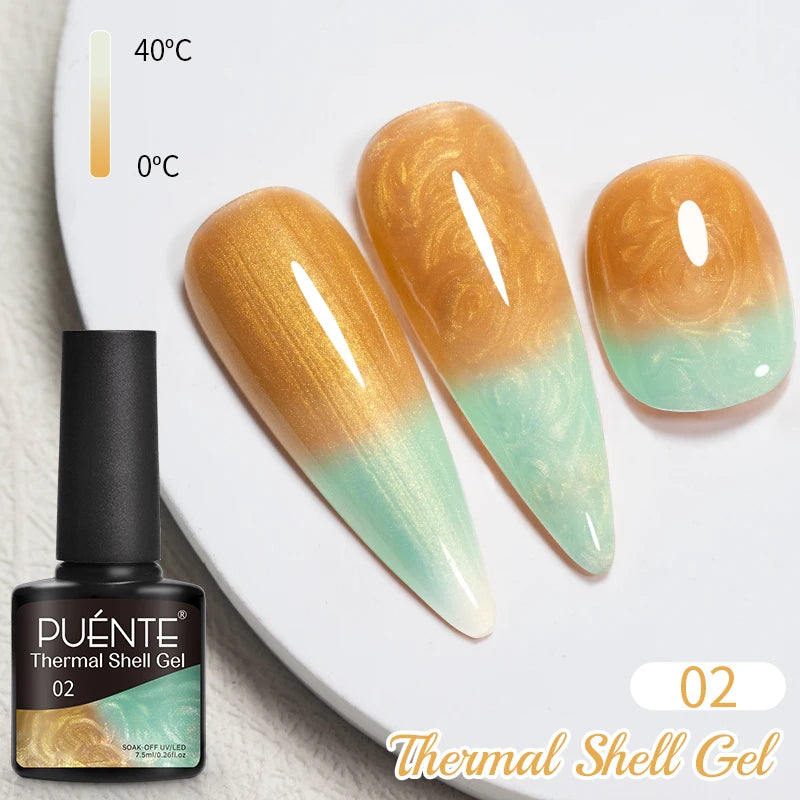 PUENTE Glitter Poly Nail Gel