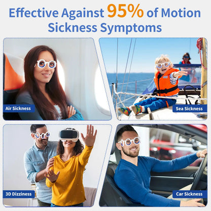 Liquid Horizon Motion Sickness Glasses