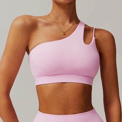 Cloud Hide One-Shoulder Bra